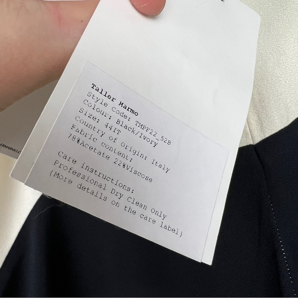 Taller Marmo Largo Mar Striped Crepe Flared Pants - Picture 6 of 11